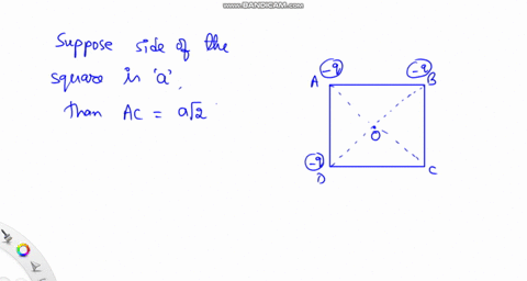 three-equal-negative-point-charges-are-placed-at-three-of-the-corners-of-a-square-of-side-d-what-is-the-magnitude-of-the-net-electric-field-at-the-center-of-the-square-2