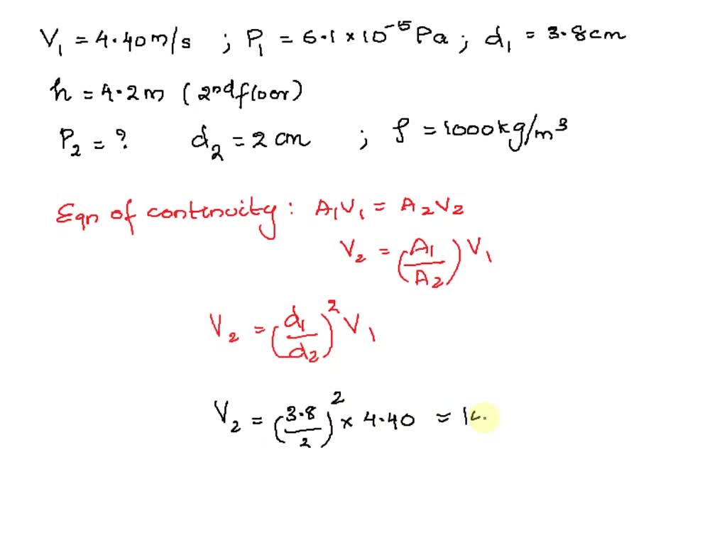SOLVED In an industrial cooling process, water is circulated through a system. If water is