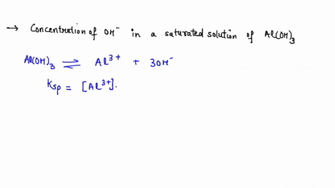 what-is-the-concentration-of-hydroxide-ions-oh-in-a-saturated-solution-of-aloh3-the-ksp-of-aloh3-is-181033-18346