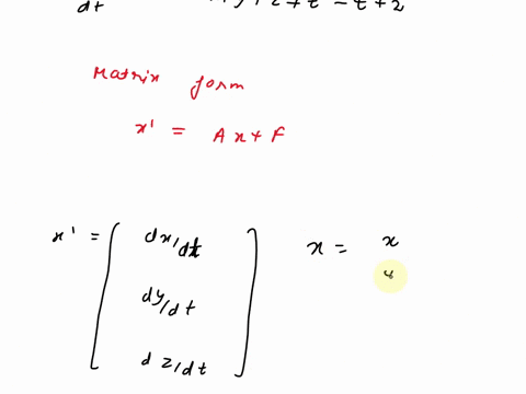write-the-given-linear-system-in-matrix-form_-dx-yzt-1-dt-dy-2x-y-_-2-_-3t2-dt-dz-xtytztn_t2-dt-96915