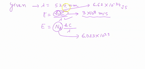 what-is-the-energy-of-a-mole-of-photons-that-have-a-wavelength-of-525-nm-26975