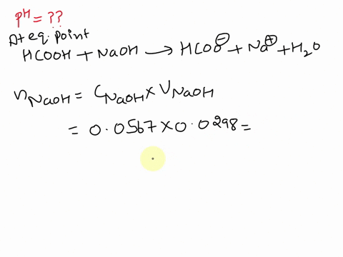 5-what-is-the-approximate-ph-at-the-equivalence-point-of-a-weak-acid-strong-base-titration-if-25-ml-of-aqueous-formic-acid-requires-2980-ml-of-00567-m-naoh-ka-18-10-4-for-formic-jeid-coou-na-08892