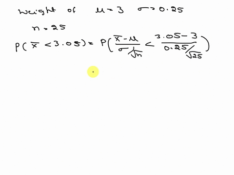 the-weight-of-adobe-bricks-for-construction-is-normally-distributed-with-a-mean-of-3-pounds-and-standard-deviation-of-025-pound-assume-thatthe-weights-of-the-bricks-are-independent-andthat-a-81968