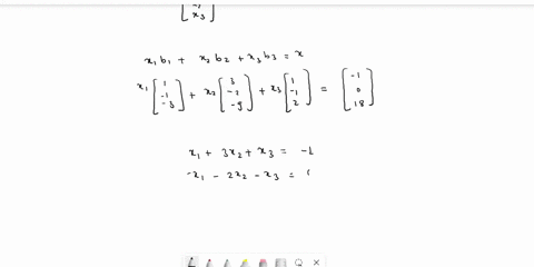 find-the-coordinate-vector-xjz-of-x-relative-to-the-given-basis-b-b1-bz-bs-th-4-xie-simplify-your-answers-49395