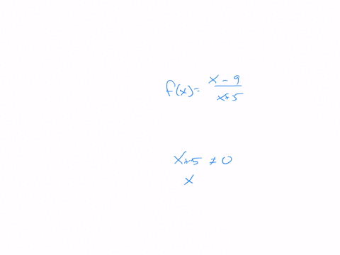 find-the-domain-of-the-rational-function-fxx9x5-enter-your-answer-in-interval-notation