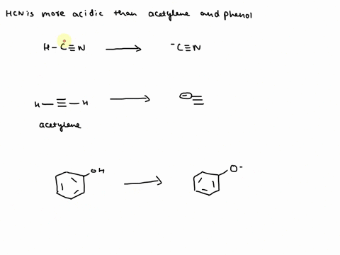 why-is-hcn-more-acidic-than-acetylene-than-phenol-59317
