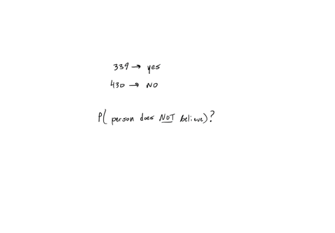 a-group-of-people-were-asked-if-some-people-see-the-future-in-their-dreams-339-responded-yes-and-430-responded-no-find-the-probability-that-if-a-person-is-chosen-at-random-the-person-does-no-50116