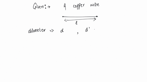 a-potential-difference-of-v-is-applied-at-the-ends-of-a-copper-wire-of-length-l-and-diameter-d-on-doubling-only-d-drift-velocity-a-becomes-two-times-b-becomes-half-c-does-not-change-d-becomes-one-four