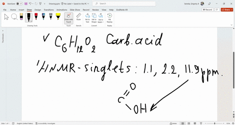 what-is-the-structure-of-a-carboxylic-acid-molecular-formula-mathrmc_6-mathrmh_12-mathrmo_2-that-giv-97745