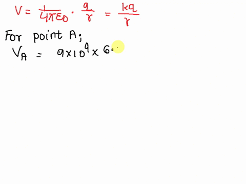 a-conducting-solid-sphere-radius-of-r-180cm-charge-of-q61010-6c-is-shown-in-the-figure-calculate-the-electric-potential-69903