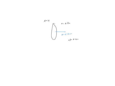 a-043-t-magnetic-field-is-perpendicular-to-a-circular-loop-of-wire-with-71-turns-and-a-radius-of-15-cm-if-the-magnetic-field-is-reduced-to-zero-in-012-s-what-is-the-magnitude-of-the-induced-16174