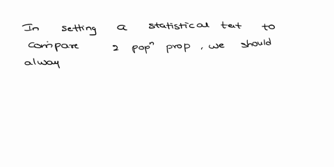 true-or-false-in-setting-up-a-statistical-test-to-compare-two-population-proportions-we-should-always-set-a-nonzero-value-for-the-hypothesized-difference-d0-when-stating-the-null-and-alterna-80468