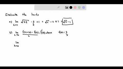 evaluate-the-following-limits-a-lim-sqrt3-t-2t-1-t-1-b-lim-f4-h-f4h-where-fx-2x-h-0