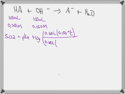 a-100-ml-sample-of-a-0300-m-solution-of-a-weak-monoprotic-acid-is-titrated-with-0150-m-koh-after-100-ml-of-the-koh-solution-is-added-the-ph-is-502-what-will-be-the-ph-after-another-100-ml-of-76725