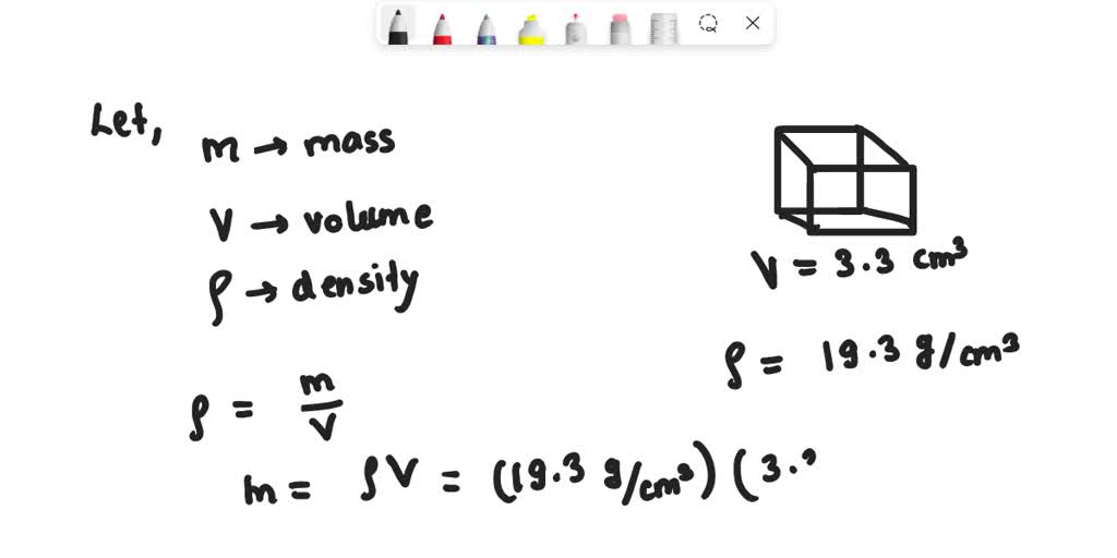 solved-a-cube-of-gold-density-19-3-g-cm-cubed-is-measured-and-the