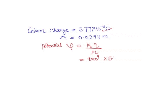 Single Isolated Charges Examples For single isolaled point charge carrying charge of 57 one...
