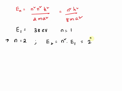 an-electron-i5-confined-in-the-ground-state-in-one-dimensional-box-of-width-10-its-energy-is-known-to-be-38-ev-a-calculate-the-energy-of-the-electron-in-its-tirst-and-second-excited-states-b-15807