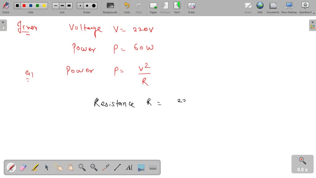 SOLVED "On a bulb is written 220 Volt and 60 watt. Find out the