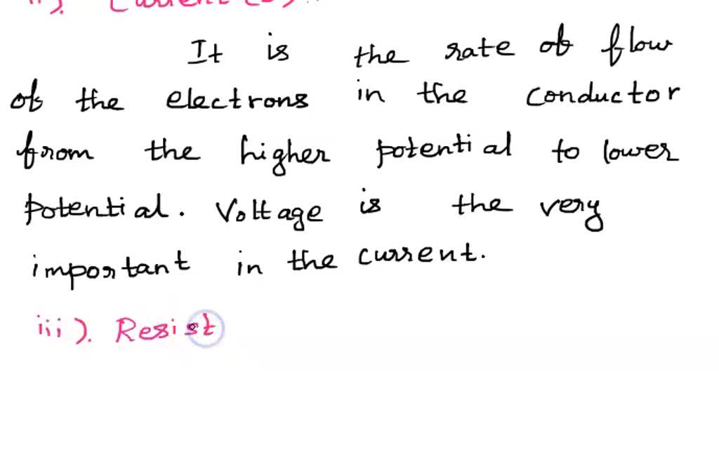 SOLVED give two differences between an ohmic resistor and non ohmic resistor??