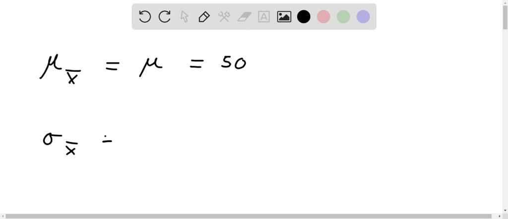 SOLVED If A Random Sample Of Size 36 Is Obtained From A Population 