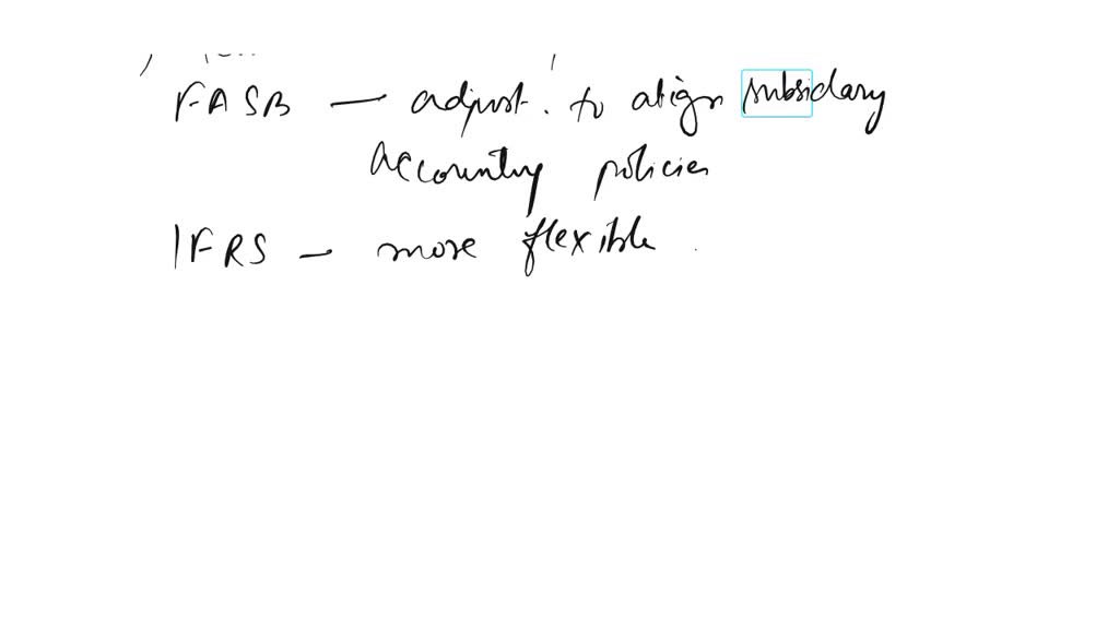 Solved Ifrs Vs Gaap Highlight Key Differences Between International Solved Ifrs Vs Gaap Highlight Key Differences Between International