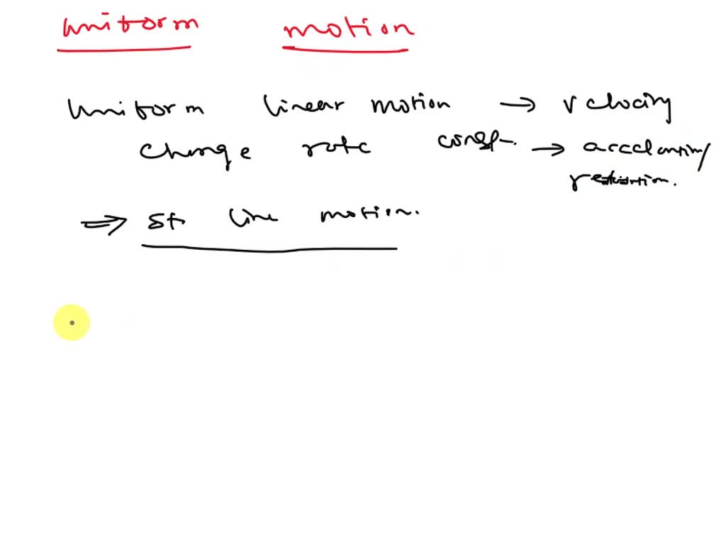 solved-what-is-the-difference-between-uniform-linear-motion-and