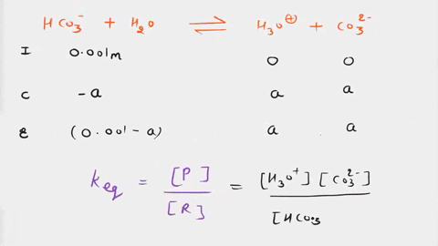 consider-hydrolysis-of-the-acid-hco3-aq-h2ol-h3oaq-co32-aq-if-the-initial-concentration-of-hco3-is-0001m-determine-the-following-ka-value-44x10-7-ause-the-assumptionapproximation-rule-to-cal-86549