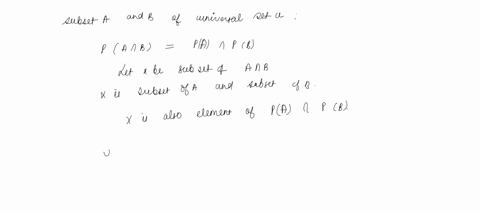 prove-or-disprove-each-of-the-following-statements-for-all-subsets-a-and-b-of-a-universal-set-u-a-pa-b-pa-pb-b-pa-b-pa-pb-note-px-means-the-set-of-all-subsets-of-x-62103
