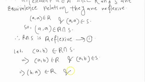 1-consider-r-a-relation-on-set-s-then-there-exist-at-least-one-equivalence-relation-on-that-contains-r-2-the-intersection-of-two-equivalence-relations-defined-on-the-same-set-s-is-an-equival-66852