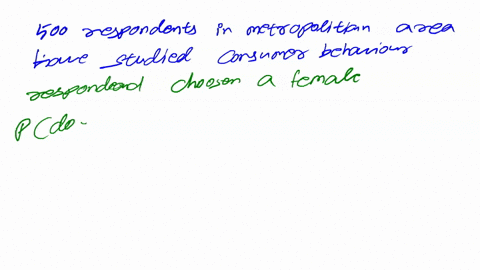 a-sample-of-500-respondents-was-selected-in-a-large-metropolitan-area-to-study-consumer-behavior-the-resulting-contingency-table-is-shown-to-the-right-complete-parts-a-through-c-gender-enjoy-97771
