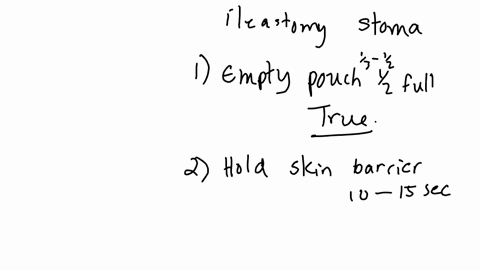 nurse-is-developing-a-teaching-plan-for-a-client-who-has-an-ileastomy-and-will-require-stoma-care-which-of-the-following-information-should-the-nurse-include-125-points-empty-the-pouch-when-it-is-12-f