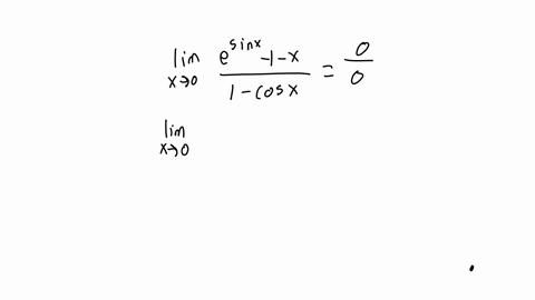 textfind-the-following-limits-you-can-use-lhopitals-rule-if-appropriate-a-quad-lim_x-to-0-fracesin-x-1-x1-cos-x-b-quad-lim_x-to-infty-x-logleft1-frac1xright-c-quad-lim_x-to-0-frac1-ex1-x