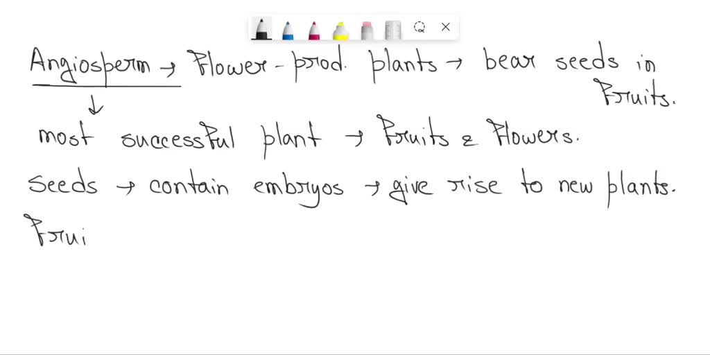 SOLVED Angiosperms are the most successful terrestrial plants. Which