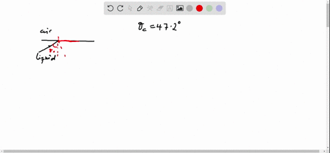 i-the-critical-angle-for-a-certain-liquid-air-surface-is-472circ-what-is-the-index-of-refraction-of-the-liquid