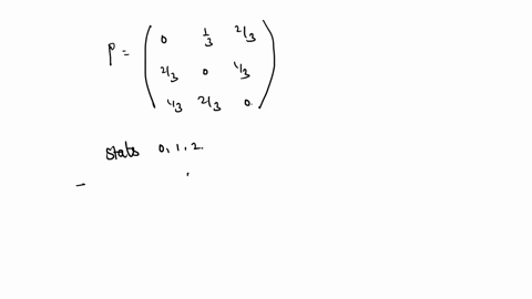 for-each-of-the-following-transition-matrices-do-the-following-determine-whether-the-markov-chain-is-irreducible-find-stationary-distribution-t-is-the-stationary-distribution-unique-determin-31547