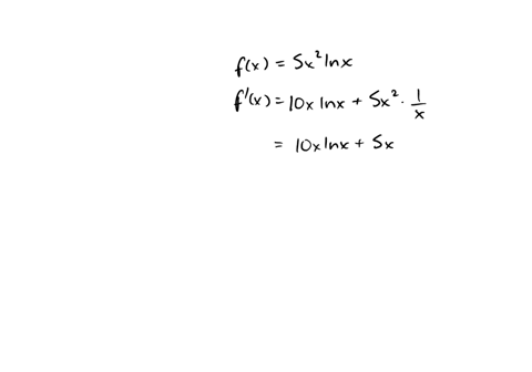 suppose-that-fx5x2lnxx0-a-list-all-the-critical-values-of-fx-note-if-there-are-no-critical-values-enter-none-b-use-interval-notation-to-indicate-where-fx-is-increasing-note-use-inf-for-inf-f-76245