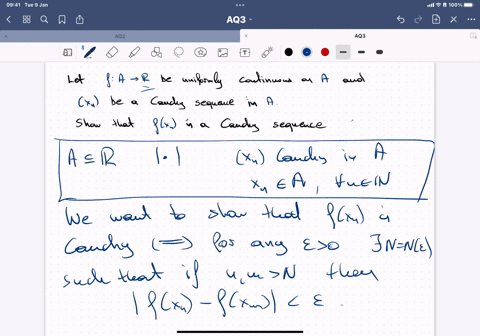 b-let-f-a-r-be-uniformly-continuous-on-a-and-xn-be-a-cauchy-sequence-in-a_-show-that-fxn-is-a-cauchy-sequence-41644