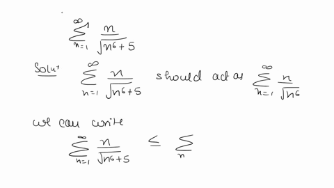 to-test-this-series-for-convergence-n-1-vn6-5-you-could-use-the-limit-comparison-test-comparing-it-to-the-series-where-p-np-n-1-completing-the-test-it-shows-the-series-converges-diverges-que-03774