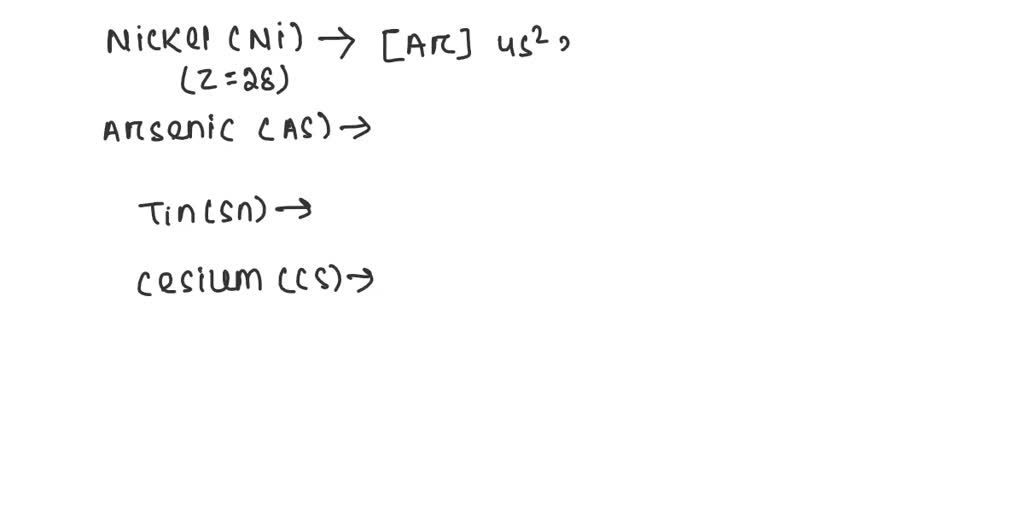 SOLVED Use the sublevel blocks on the periodic table to write an