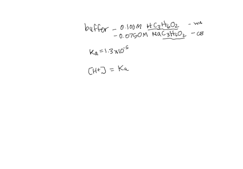 calculate-the-ph-of-a-buffer-consisting-of-a-mixture-of-0100-m-propanoic-acid-hc3hsoz-and-00750-m-sodium-propanoate-naczhsoz-the-ka-value-for-propanoic-acid-is-13-x-10-5-do-not-include-a-uni-97723