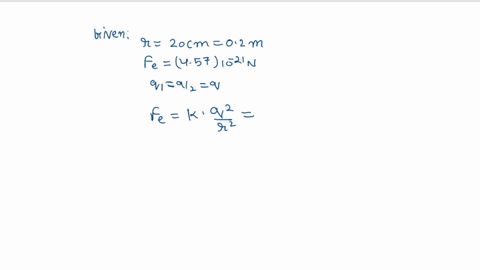 two-small-spheres-spaced-200-cm-apart-have-equal-charge-how-many-excess-electrons-must-be-present-on-each-sphere-if-the-magnitude-of-the-force-of-repulsion-between-them-is-457-x-10-21-n-94062