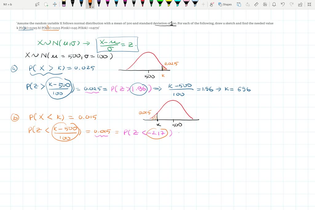 SOLVED Assume The Random Variable X Follows A Normal Distribution With solved-assume-the-random-variable-x-follows-a-normal-distribution-with