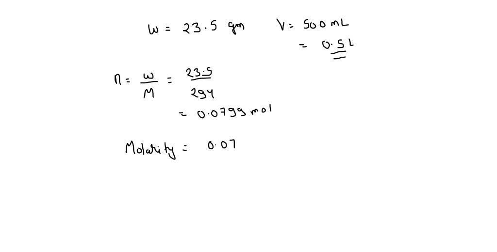 SOLVED: In the laboratory; a student adds 14.0 g of calcium iodide to a ...