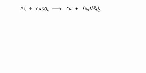 if-1045-g-of-aluminum-react-with-6655-g-of-copperii-sulfatesolid-copper-and-aluminum-sulfate-form-a-write-and-balance-the-chemical-equation-for-this-reaction-bcalculate-the-mass-of-excess-in-09715