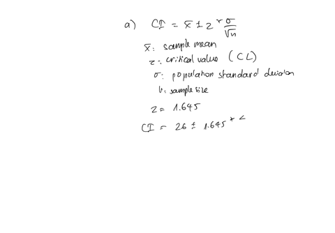 construct-a-confidence-interval-for-assuming-that-each-sample-is-from-a-normal-population-a-xx-26-4-n-11-90-percentage-confidence-round-your-answers-to-2-decimal-places-the-90-confidence-int-30513