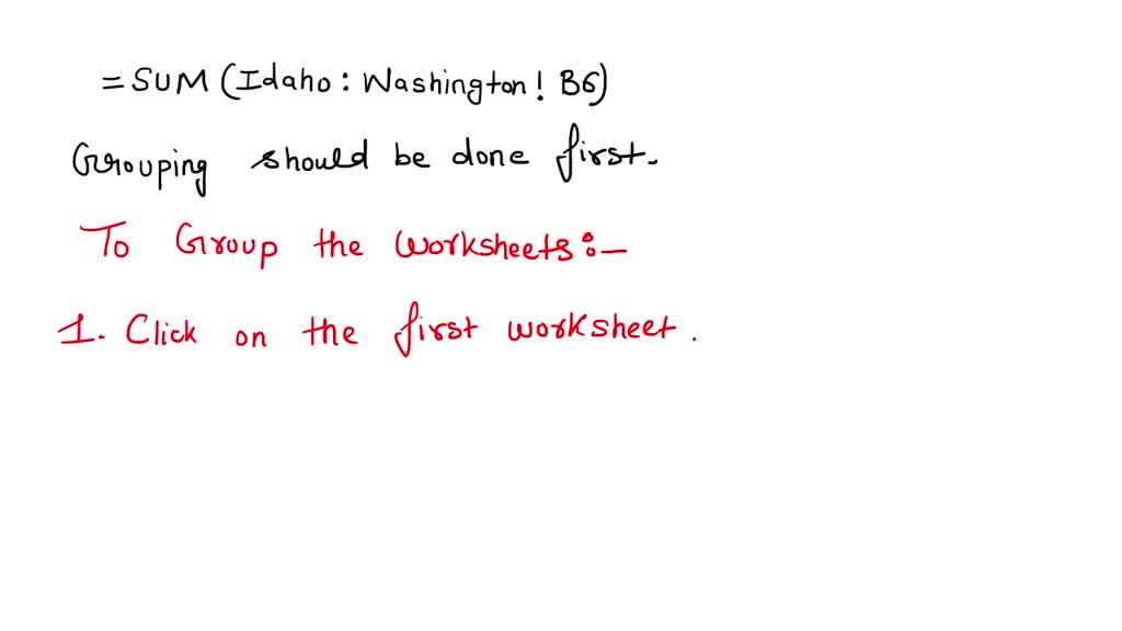 in-cell-b6-enter-a-formula-using-the-sum-function-3-d-references-and