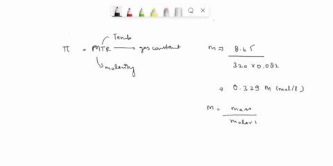 what-mass-of-sucrose-c12h22o11-should-be-combined-with-454-g-of-water-to-make-a-solution-with-an-osmotic-pressure-of-865-atm-at-320-k-assume-the-density-of-the-solution-to-be-equal-to-the-de-77006