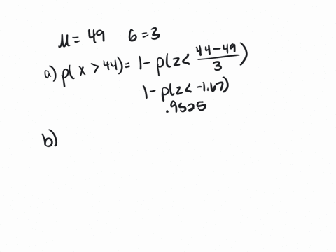 given-a-normal-distribution-with-49-and-3-complete-parts-a-through-d-a-what-is-the-probability-that-x44-px44-round-to-four-decimal-places-as-needed-b-what-is-the-probability-that-x43-px43-ro-07778
