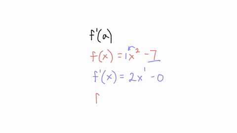 compute-f-a-algebraically-for-the-given-value-of-a-fx-x2-7-a-3-f-a