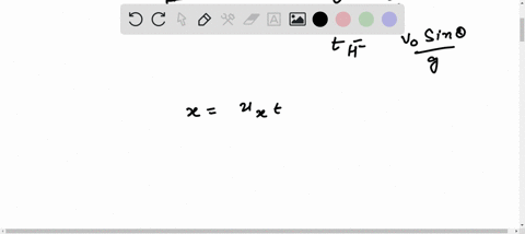 a-projectile-is-fired-from-ground-level-at-time-t0-at-an-angle-with-respect-to-the-horizontal-it-has-an-initial-speed-v0-in-this-problem-we-are-assuming-that-the-ground-is-level-afind-the-ti-78842